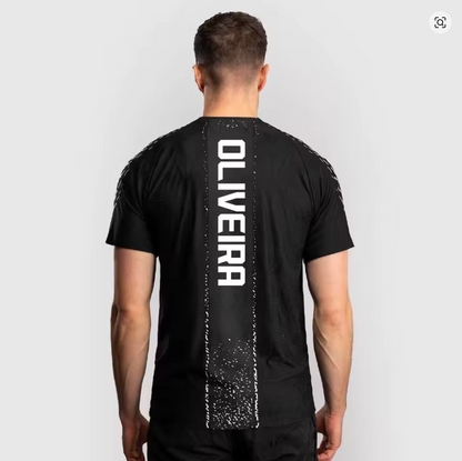 Camiseta Charles Oliveira UFC "Do Bronx" – Negra y Dorada