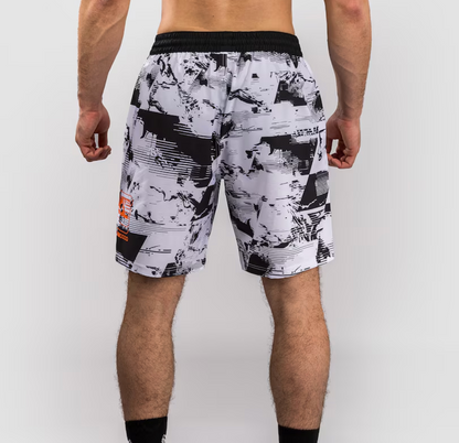 Short Deportivo MMA – Negro con Blanco