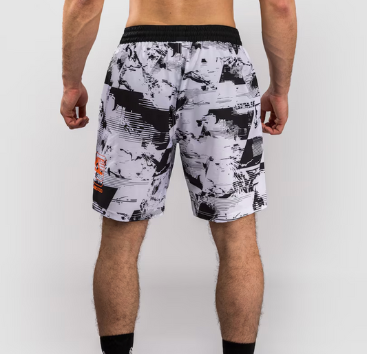 Short Deportivo MMA – Negro con Blanco