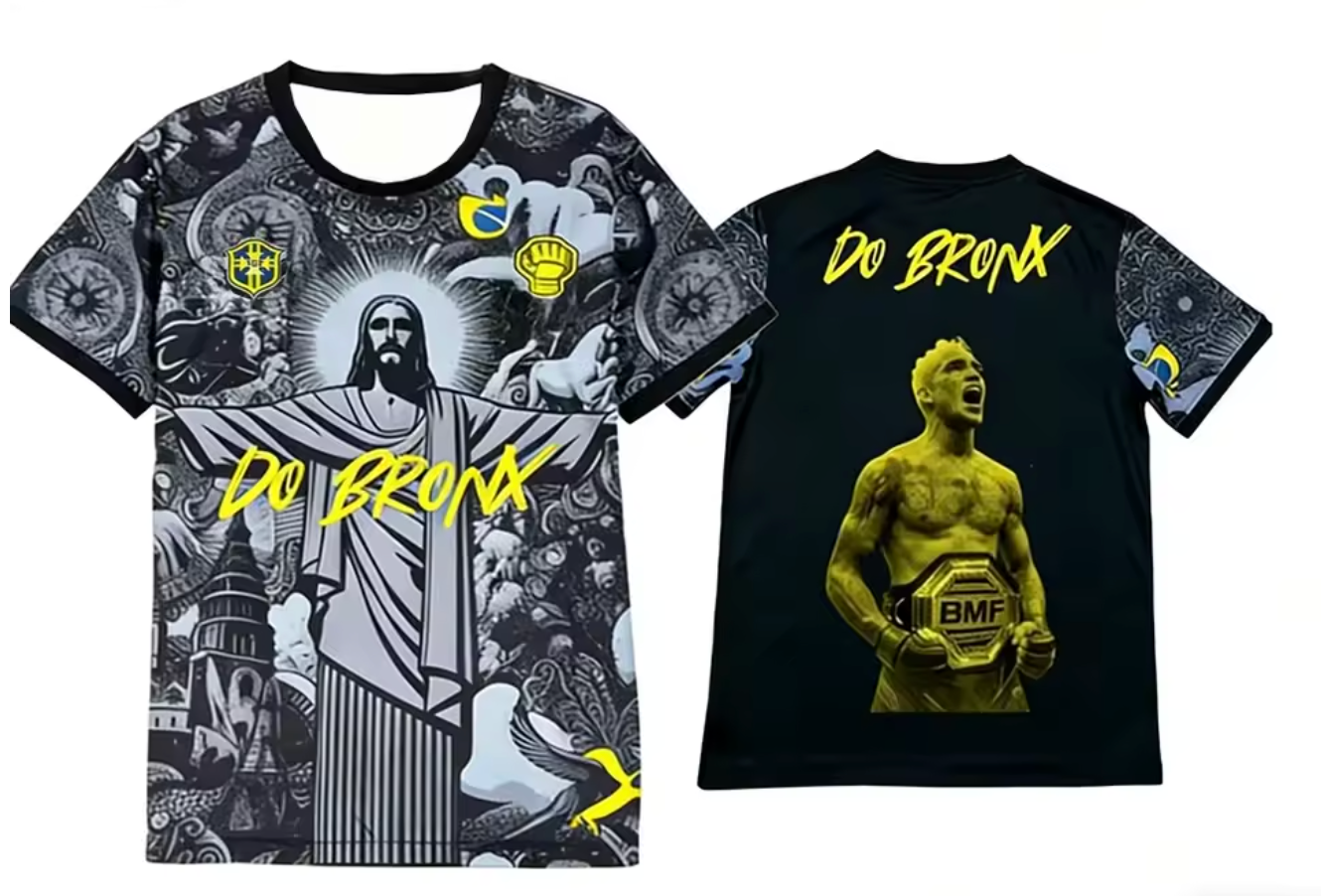 Camiseta Charles Oliveira "Do Bronx" UFC – Edición Brasil 🇧🇷