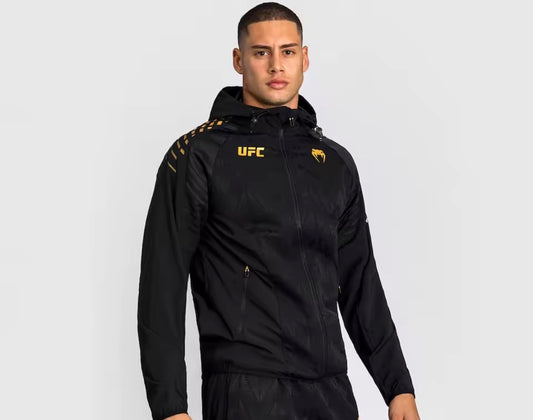 Chaqueta UFC Deportiva - Edición Negro/Dorado