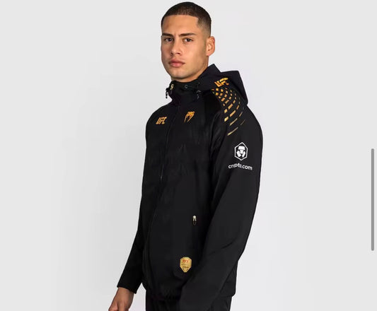 Chaqueta UFC Deportiva - Edición Negro/Dorado