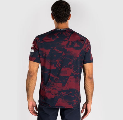 Camiseta Deportiva Negra con Blanco