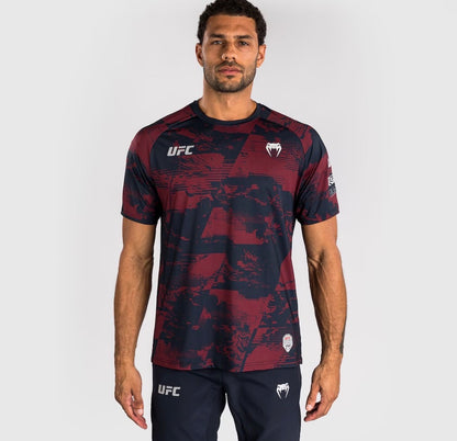 Camiseta Deportiva Negra con Blanco