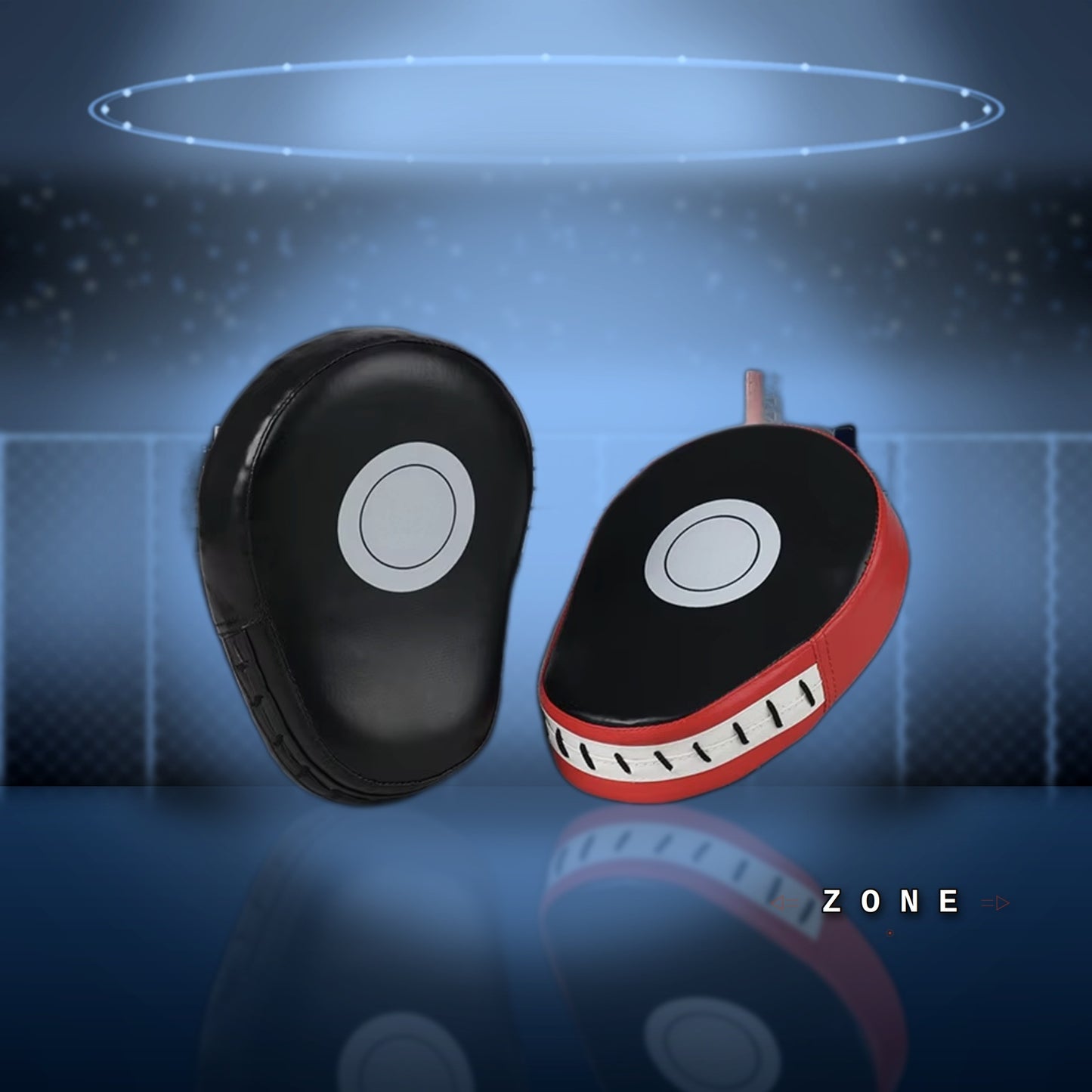 Manoplas de Boxeo para Entrenamiento - Negro/Rojo